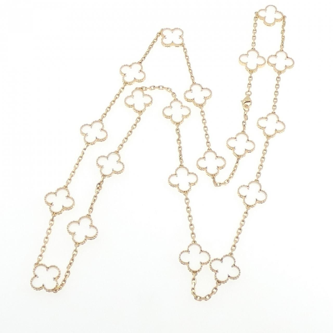 Van Cleef & Arpels Alhambra 20 Motif Necklace — view 5