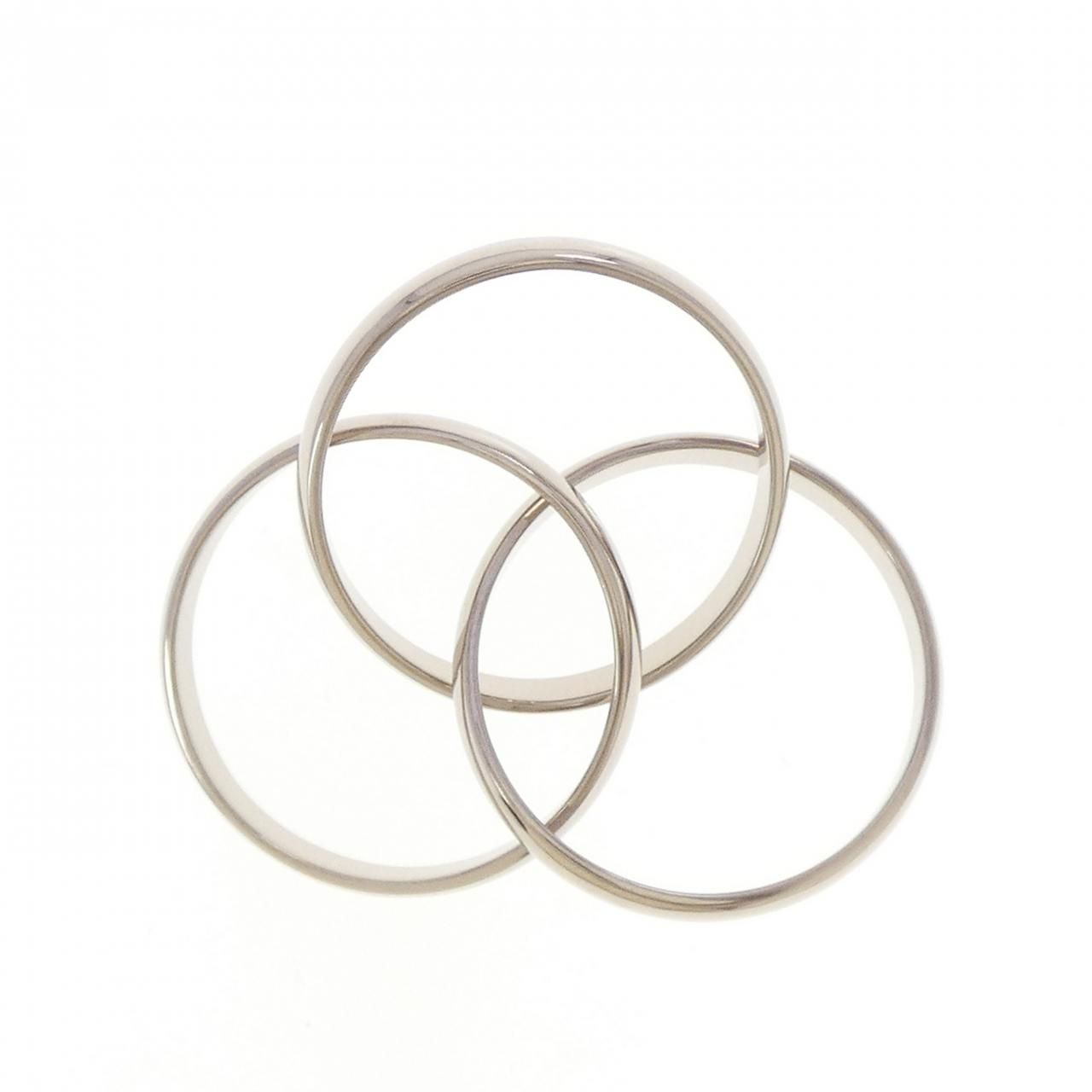 Cartier Trinity Ring White Gold — view 3