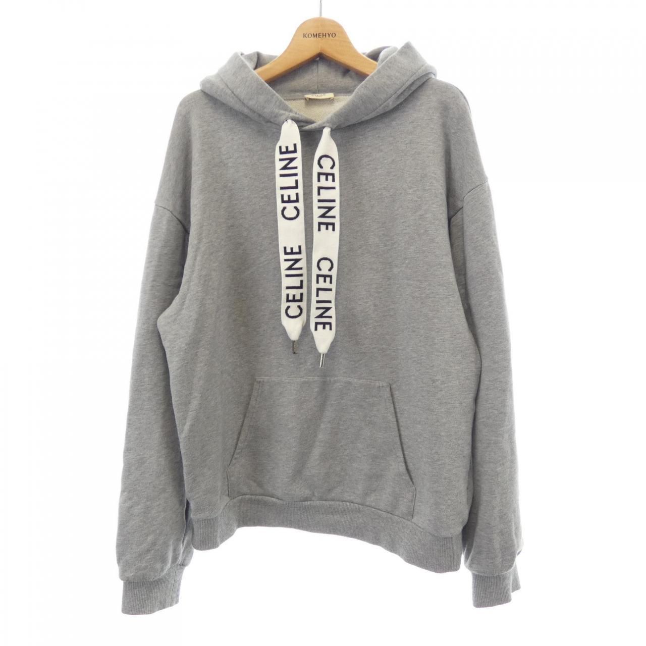 Celine Loose Hoodie Cotton Fleece