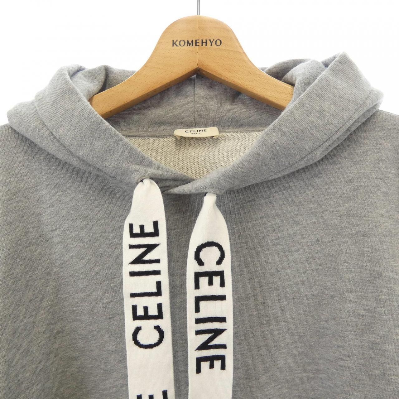 Celine Loose Hoodie Cotton Fleece — view 5