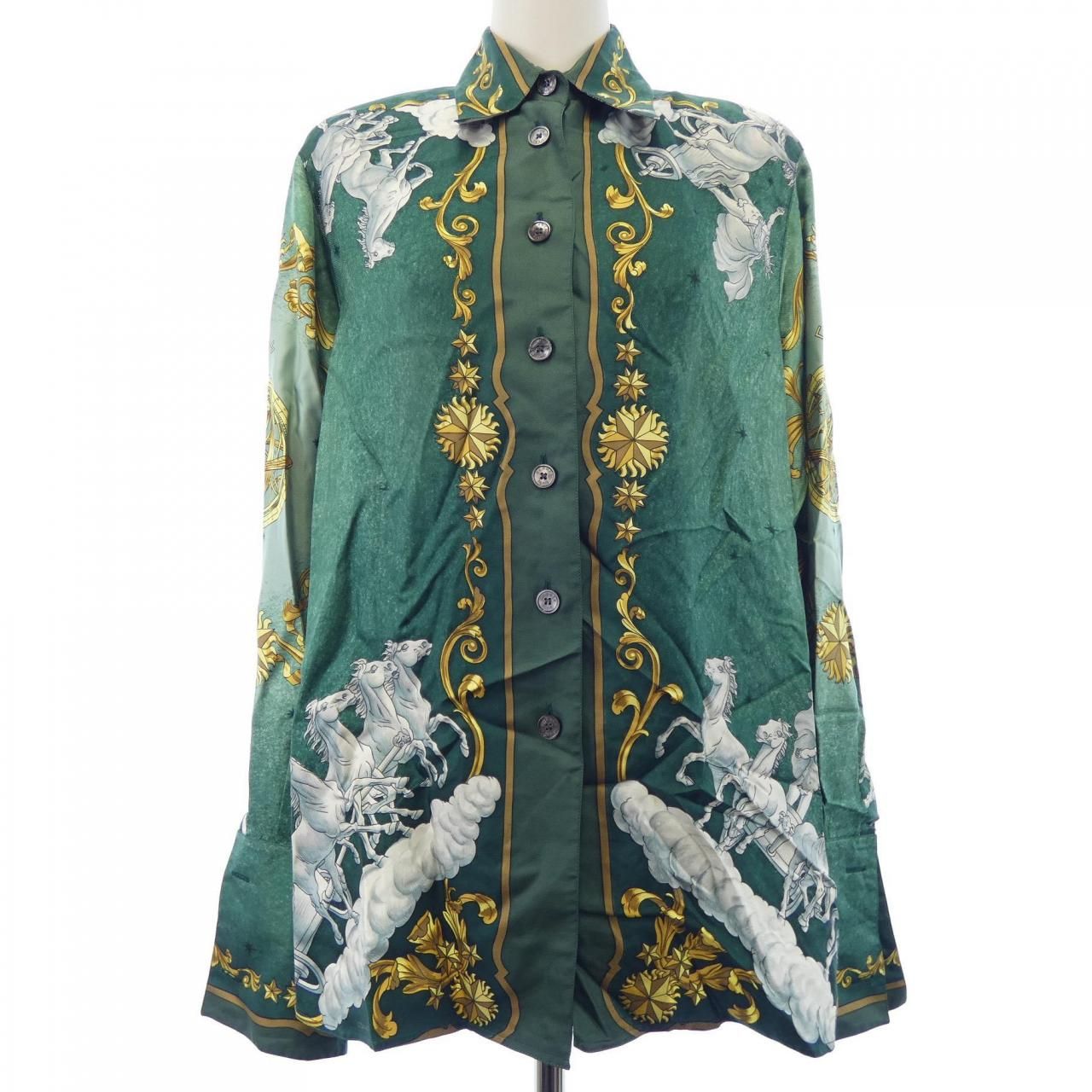 Hermes Cosmos Twill Lane Shirt