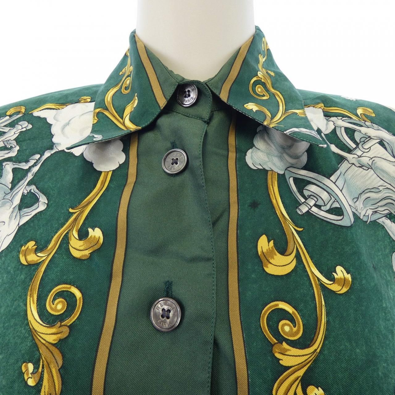 Hermes Cosmos Twill Lane Shirt — view 5