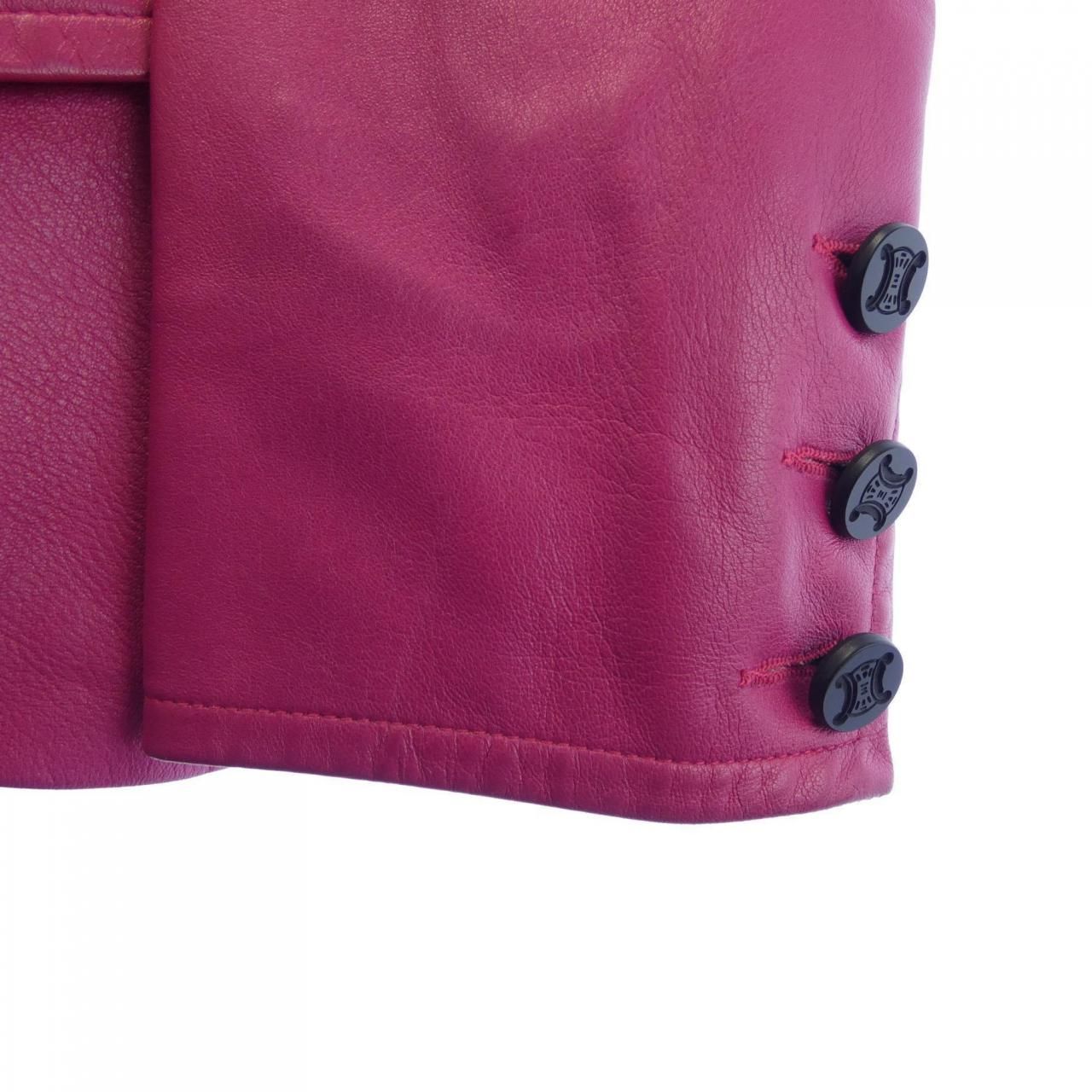 Celine Vintage Leather Jacket — view 6