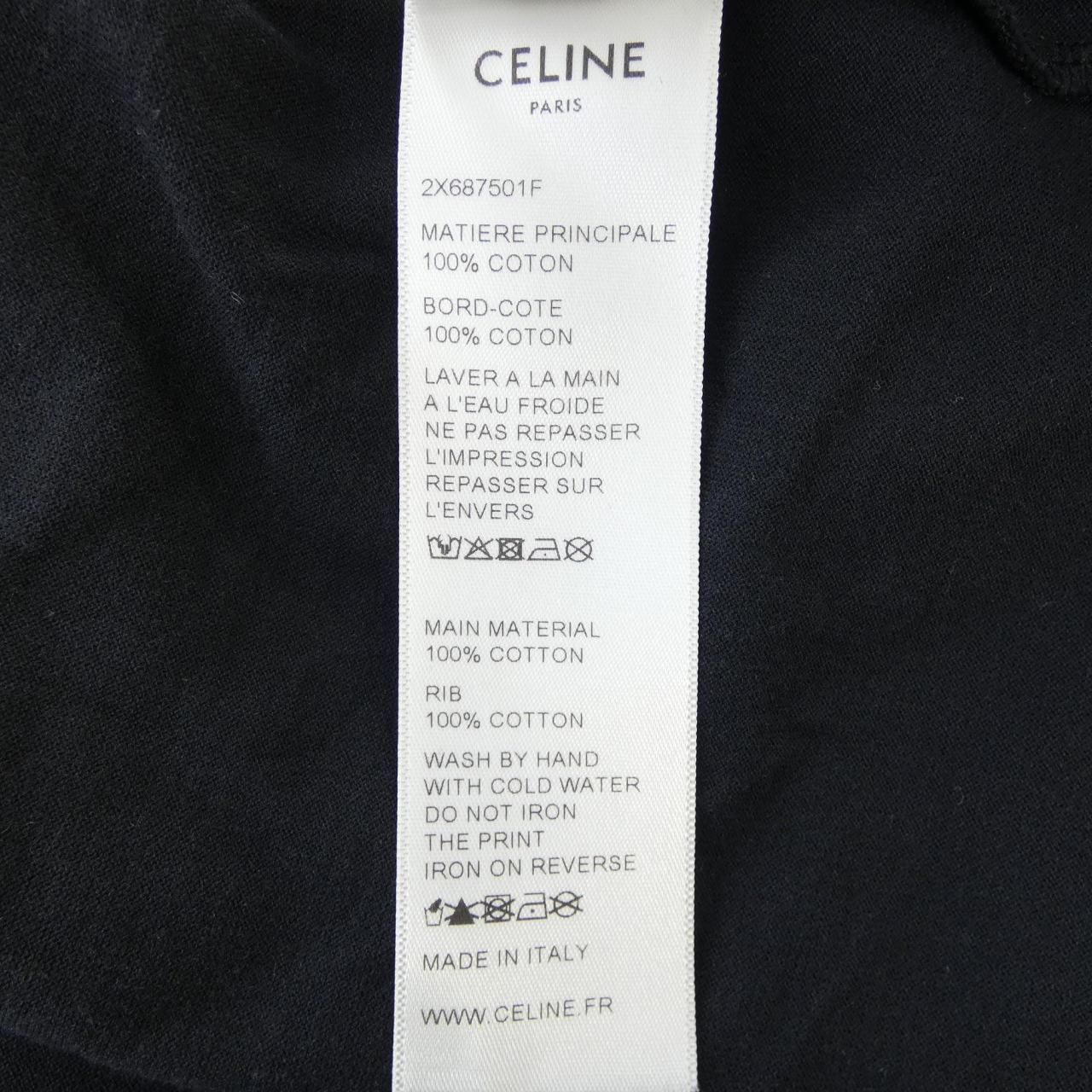 Celine T-Shirt Black — view 3