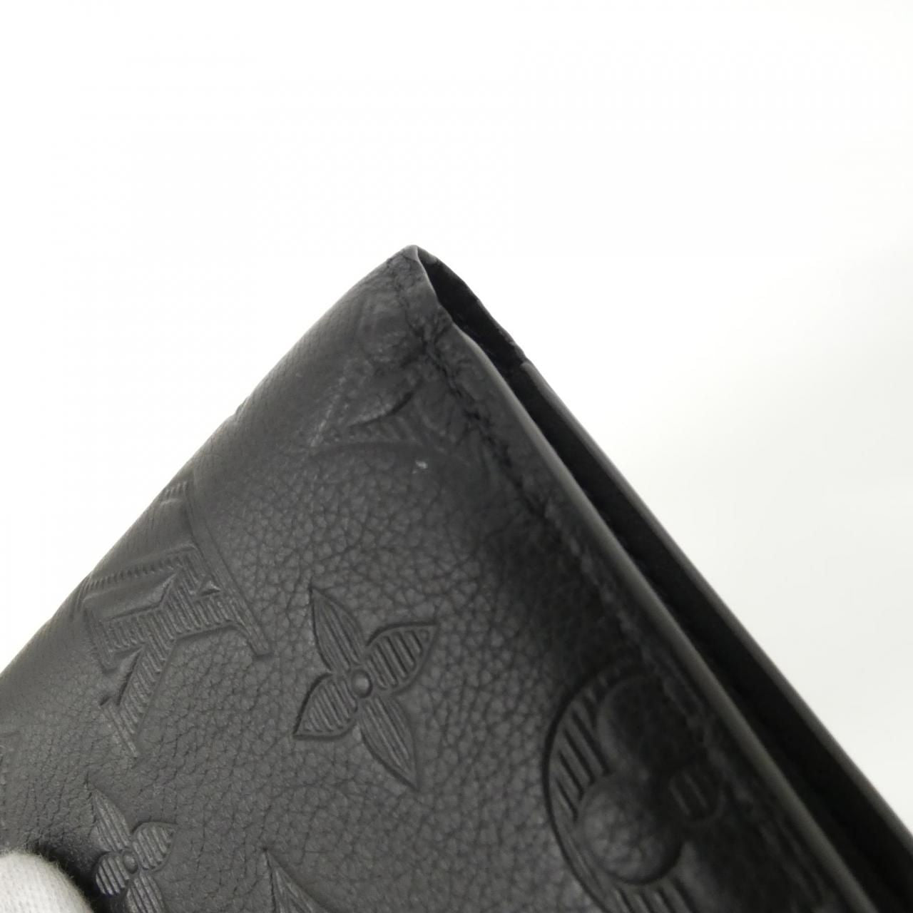 Louis Vuitton Monogram Shadow Portefeuille Multiple Billfold Wallet — view 3