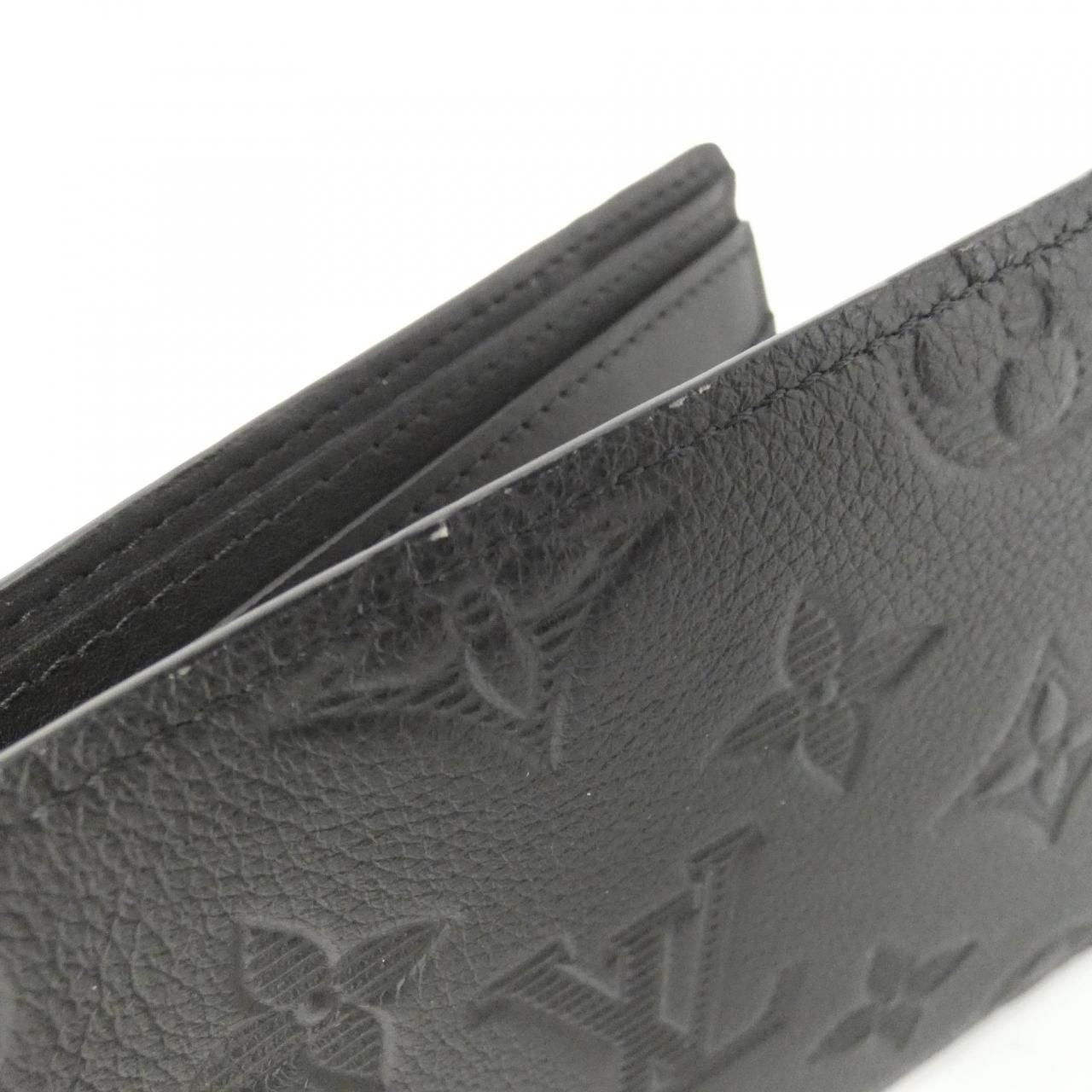Louis Vuitton Monogram Shadow Portefeuille Multiple Billfold Wallet — view 2