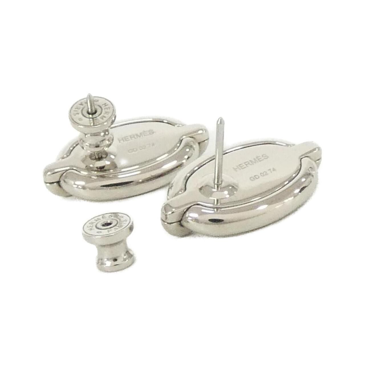 Hermes Mini Maillon Earrings — view 3