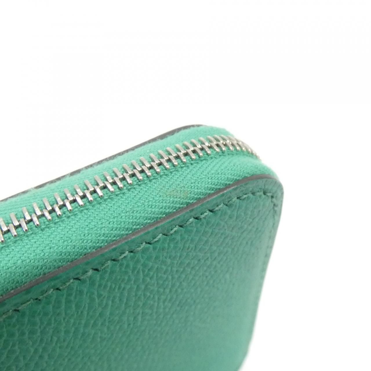 Hermes Fantaisie Botanique Silk in Compact Wallet — view 3