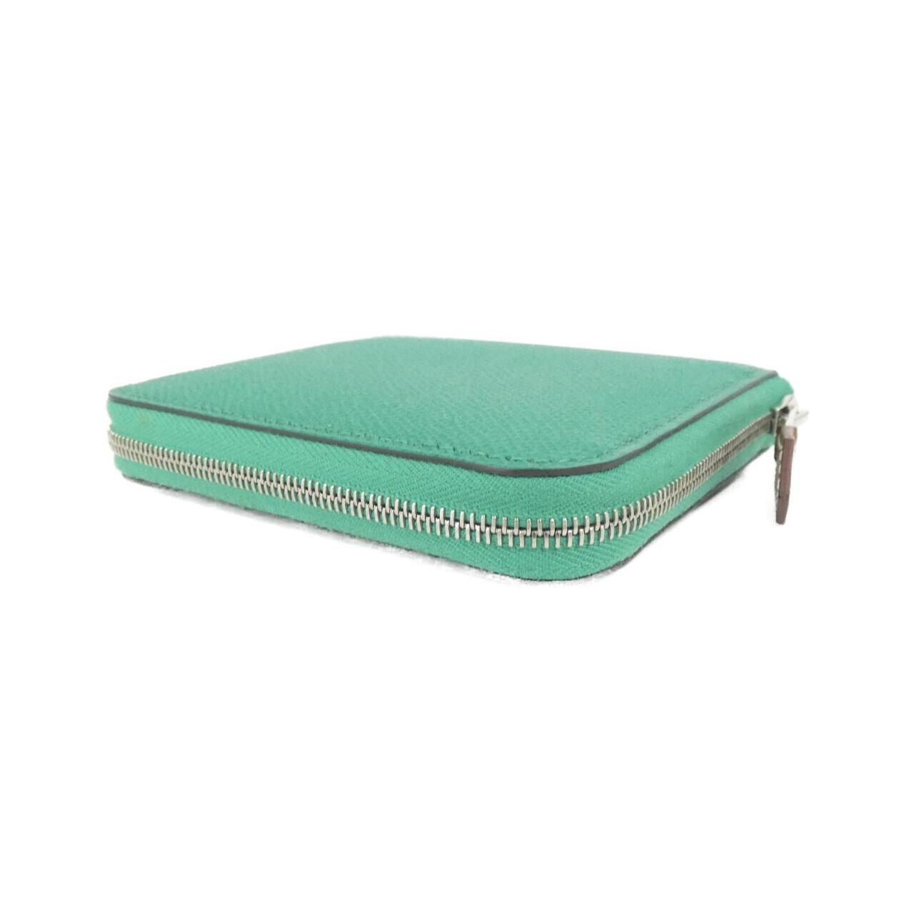Hermes Fantaisie Botanique Silk in Compact Wallet — view 2