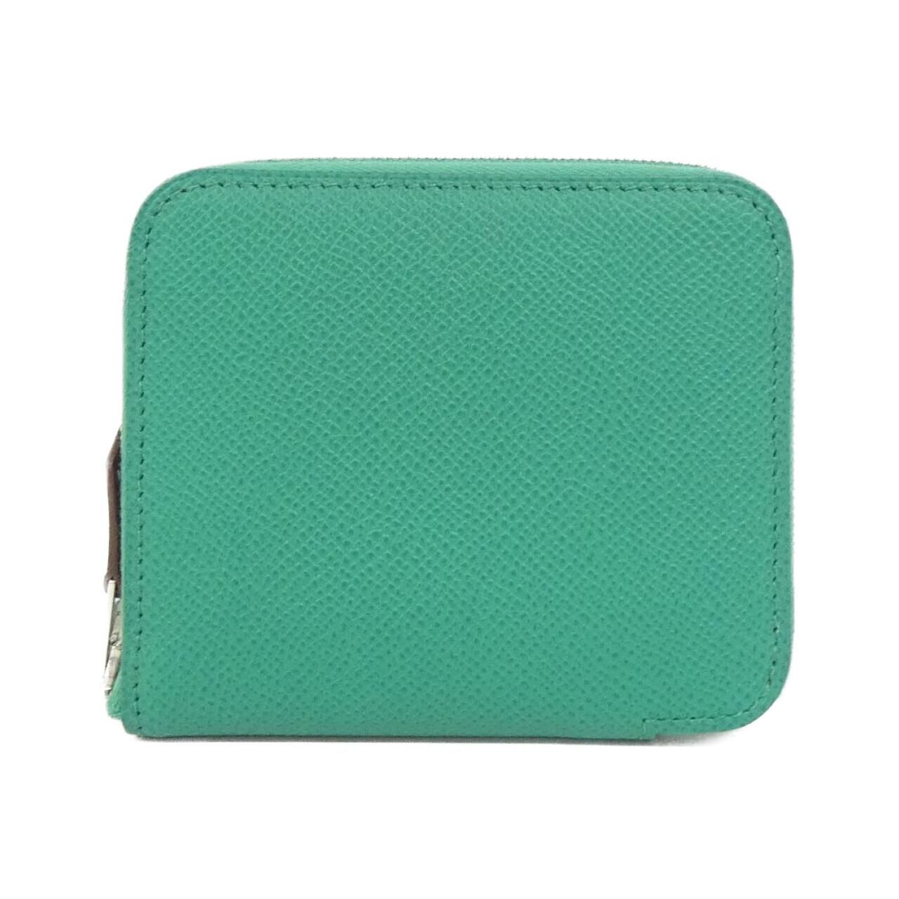 Hermes Fantaisie Botanique Silk in Compact Wallet