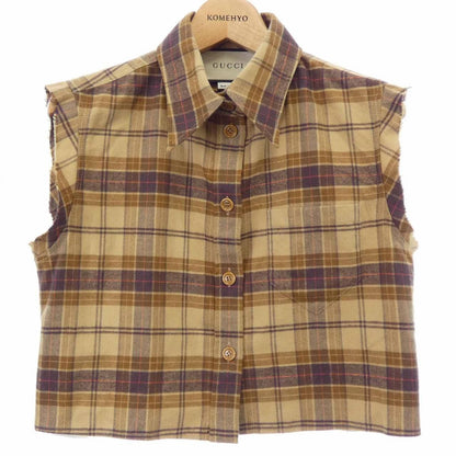 Gucci Zaebp Vest Brown