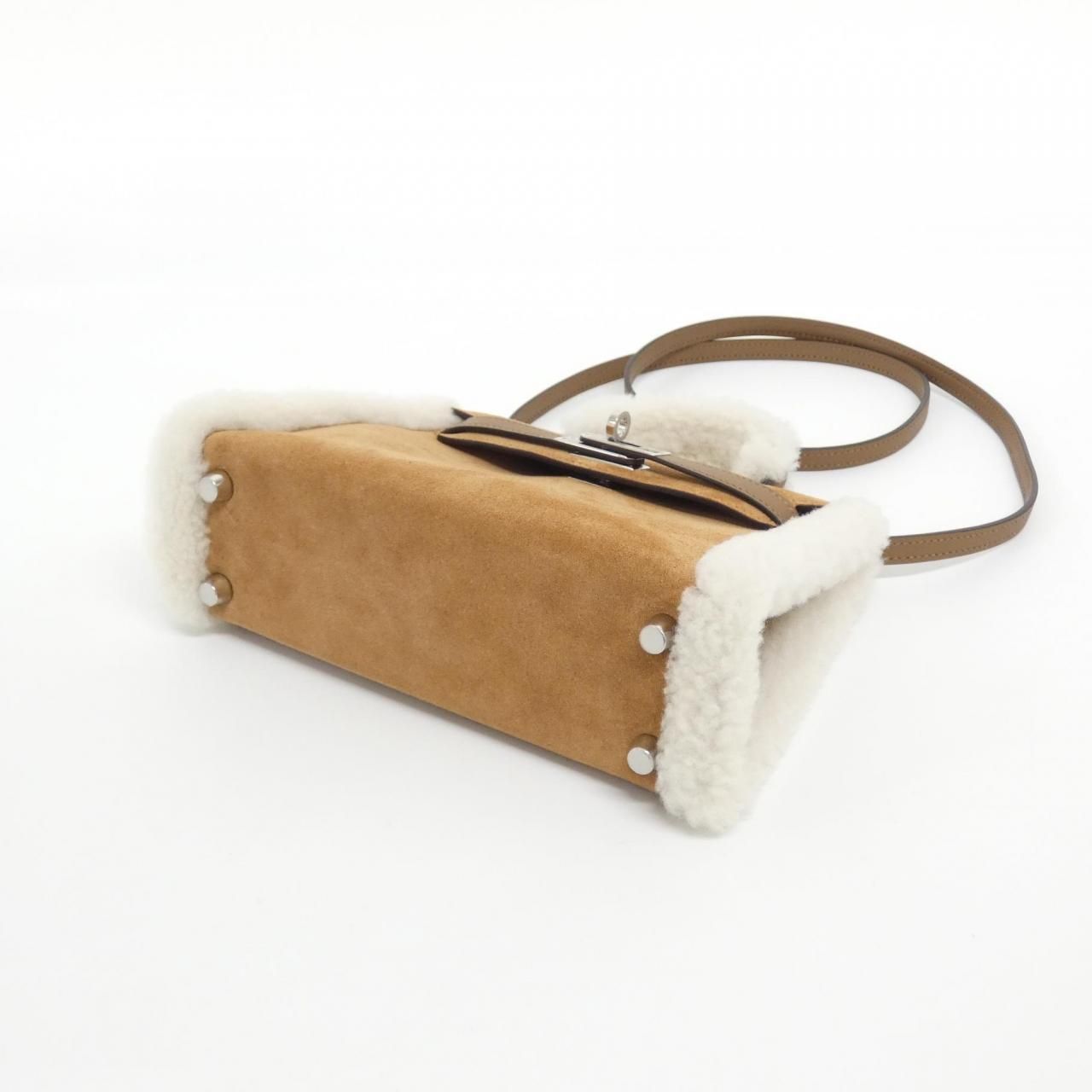 Hermes Mini Kelly Plush Bag — view 3