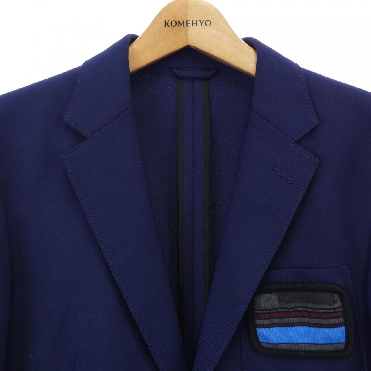 Prada Jacket Navy — view 5