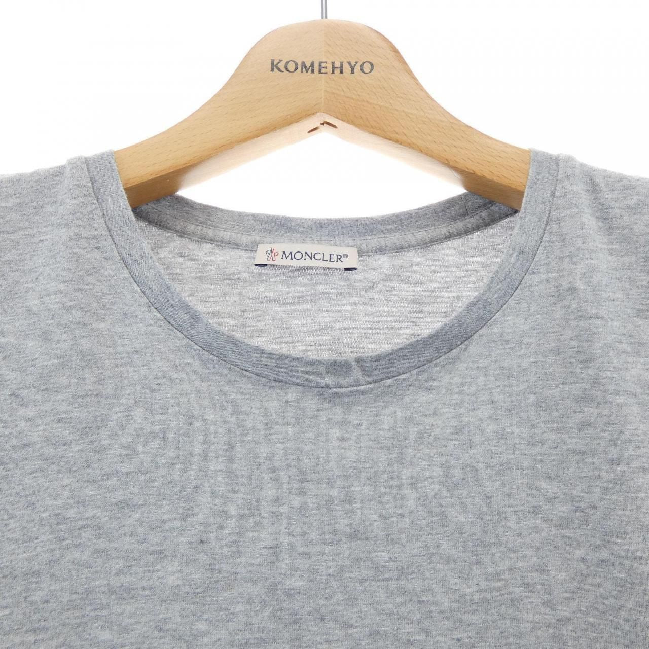 Moncler T-Shirt Gray — view 5