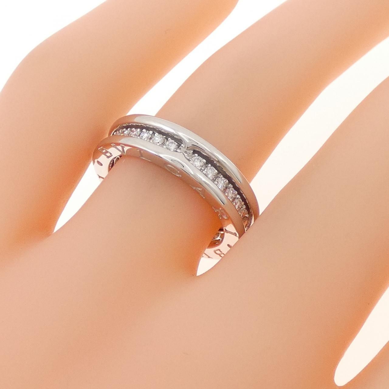 Bvlgari Band Ring White Gold — view 4