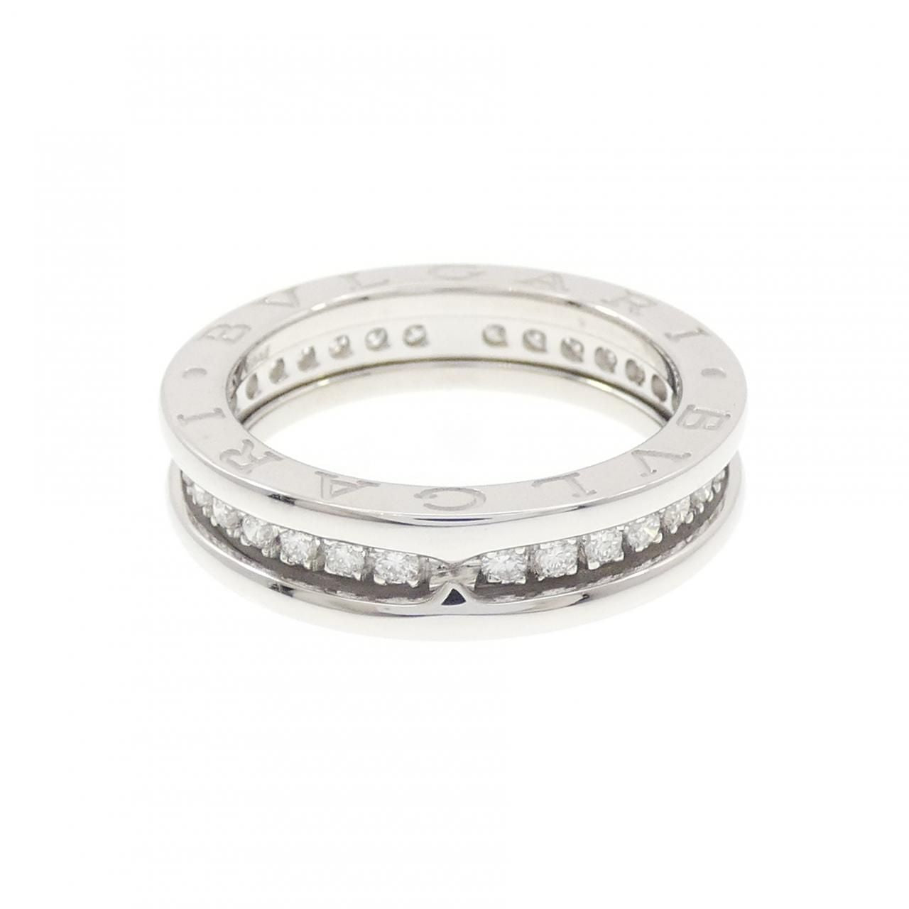 Bvlgari Band Ring White Gold — view 2