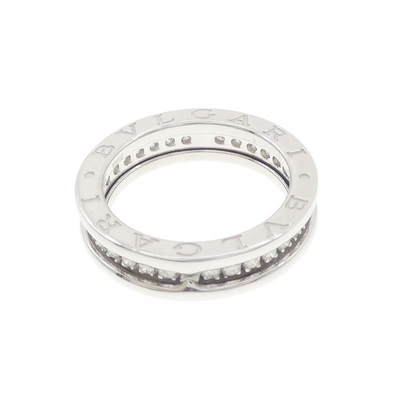 Bvlgari Band Ring White Gold — view 3