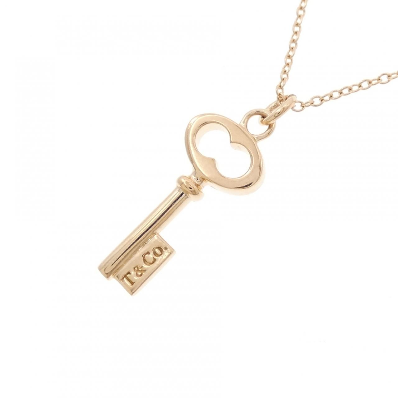 Tiffany & Co Vintage Oval Key Mini Necklace — view 3