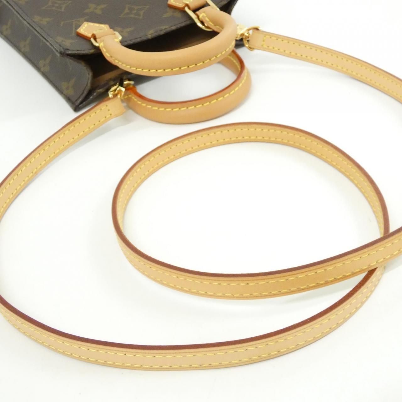 Louis Vuitton Monogram Petite Sac Plat — view 5