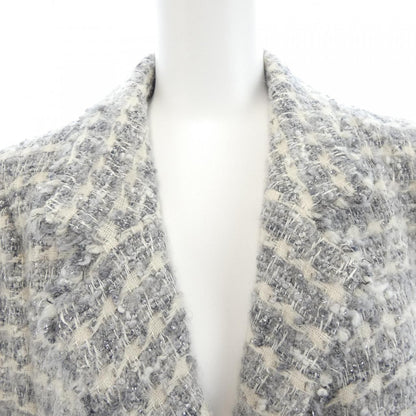 Chanel Vintage Coat Gray — view 5