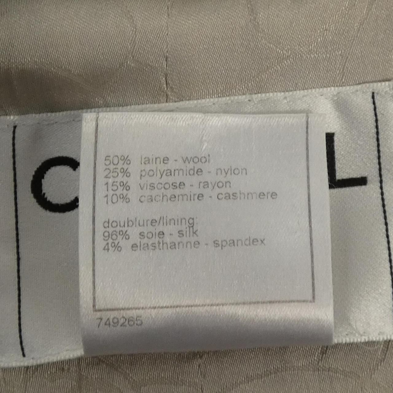 Chanel Vintage Coat Gray — view 3
