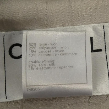 Chanel Vintage Coat Gray — view 3