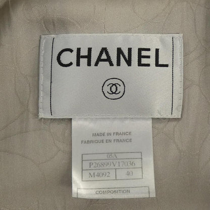 Chanel Vintage Coat Gray — view 4