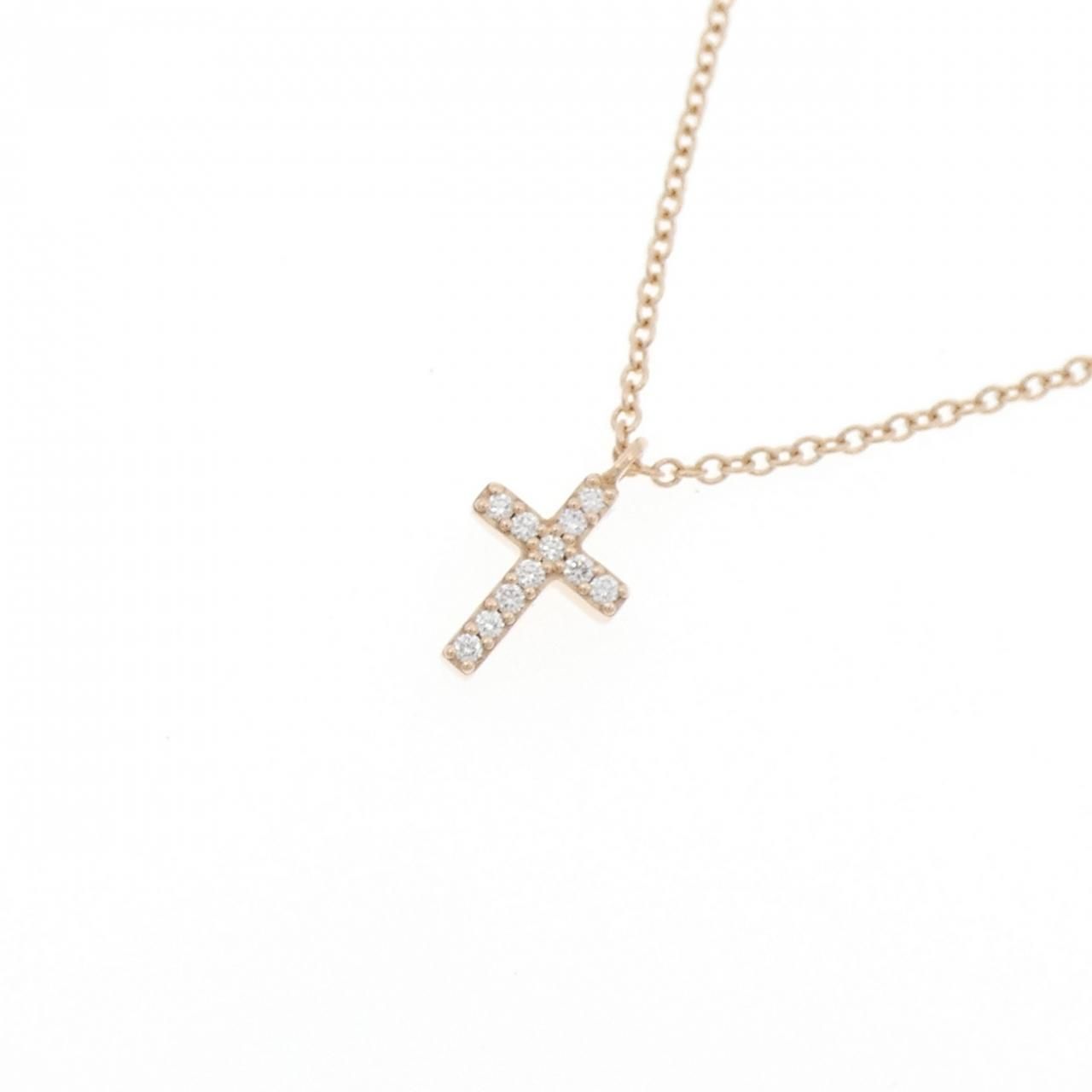 Tiffany & Co Metro Cross Necklace — view 3