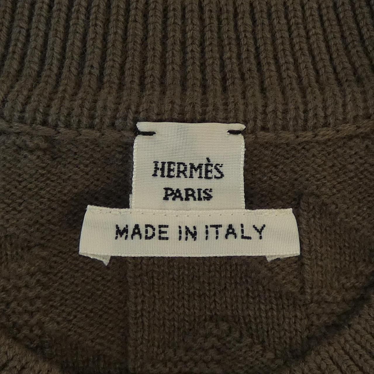 Hermes Motif Knit Sweater — view 4