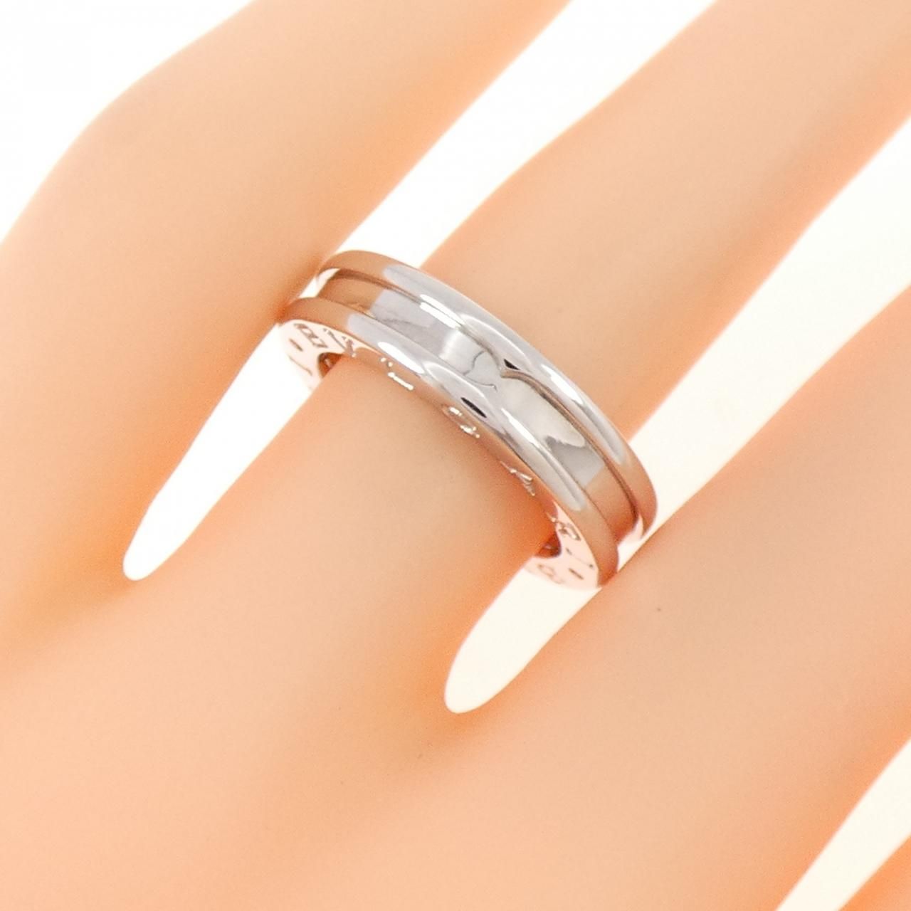 Bvlgari Band Ring White Gold — view 3