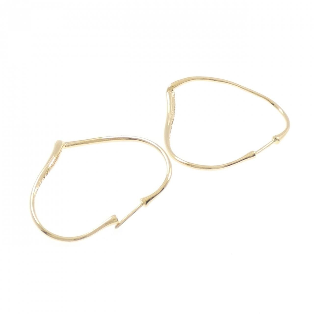 Tiffany & Co Open Hoop Earrings — view 3