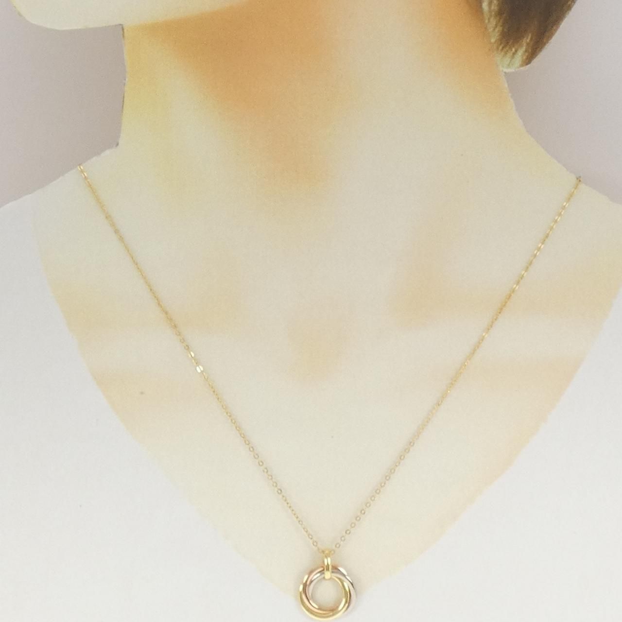 Cartier Trinity Necklace Gold — view 5