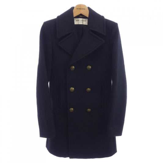Saint Laurent Coat Black