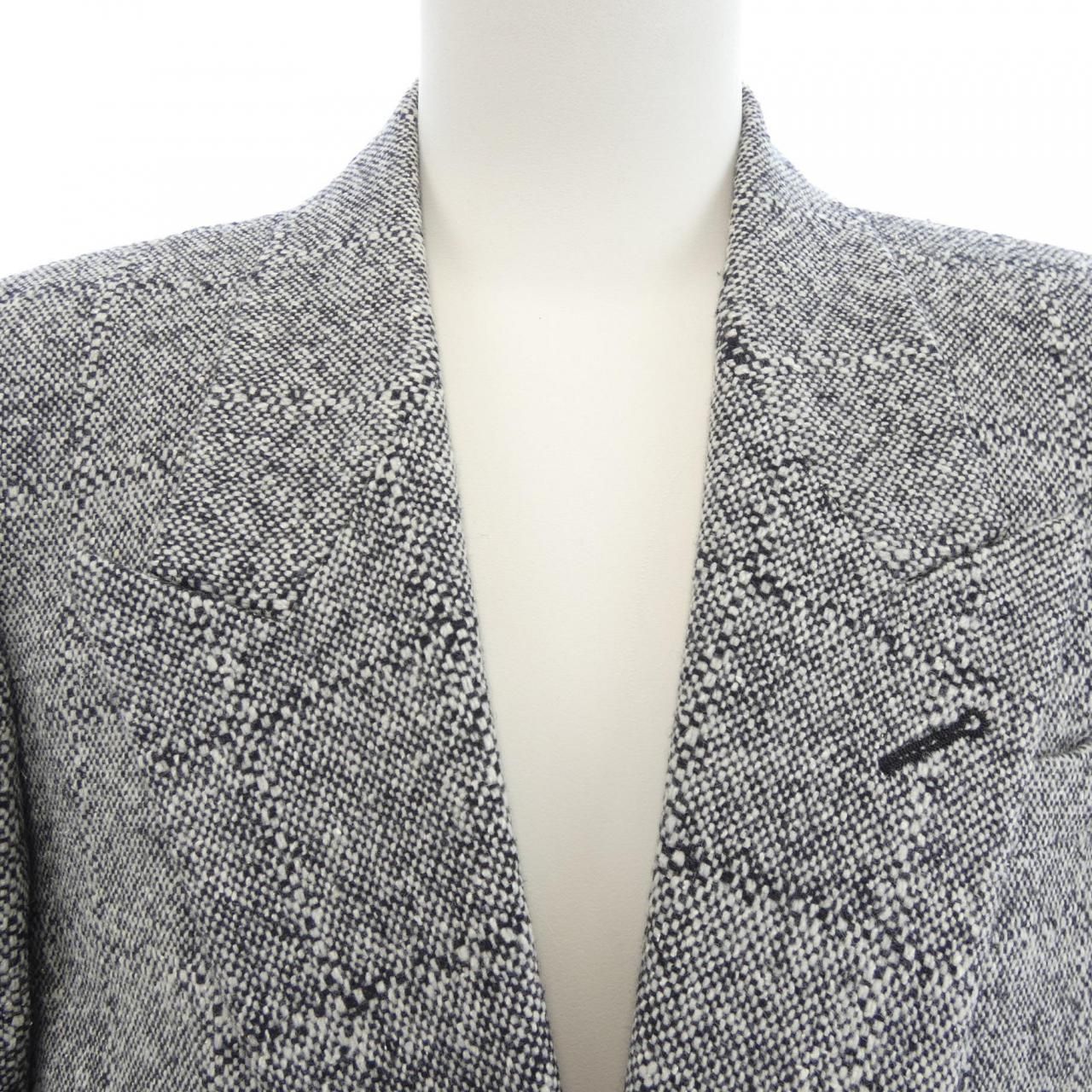 Saint Laurent Coat Black — view 5
