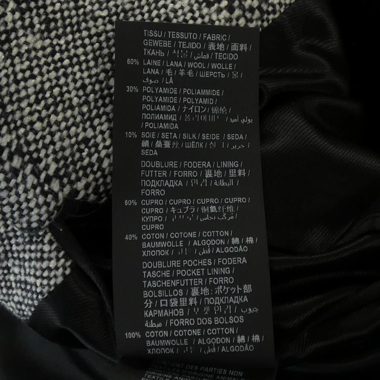 Saint Laurent Coat Black — view 3