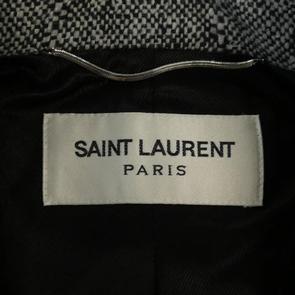 Saint Laurent Coat Black — view 4