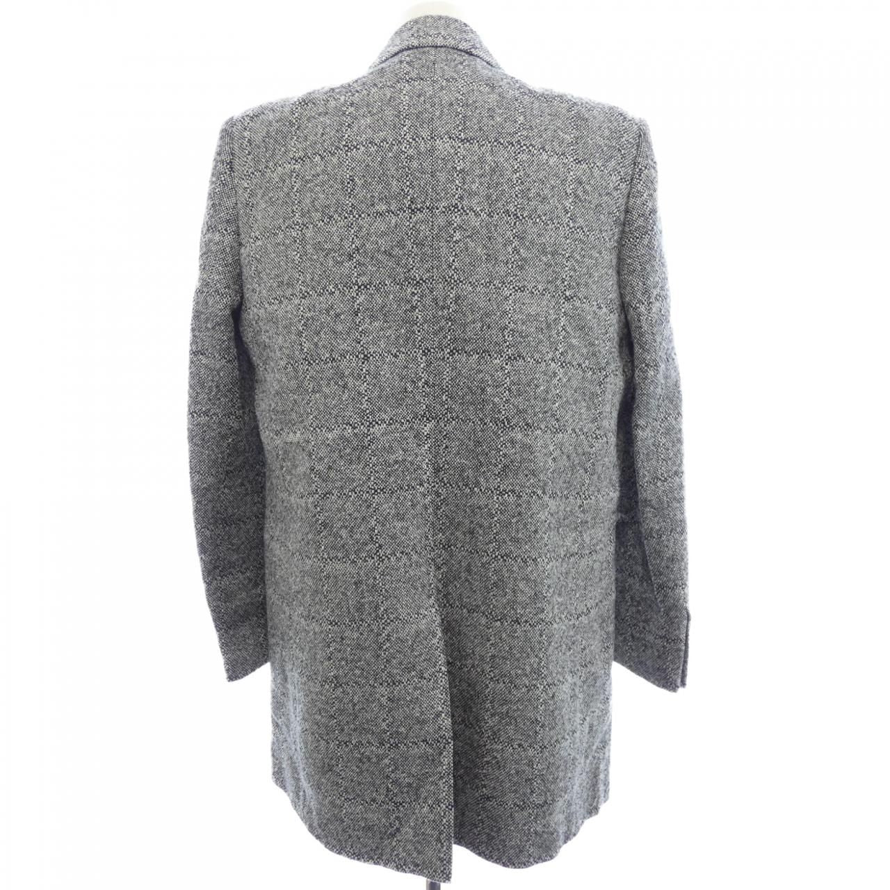 Saint Laurent Coat Black — view 2