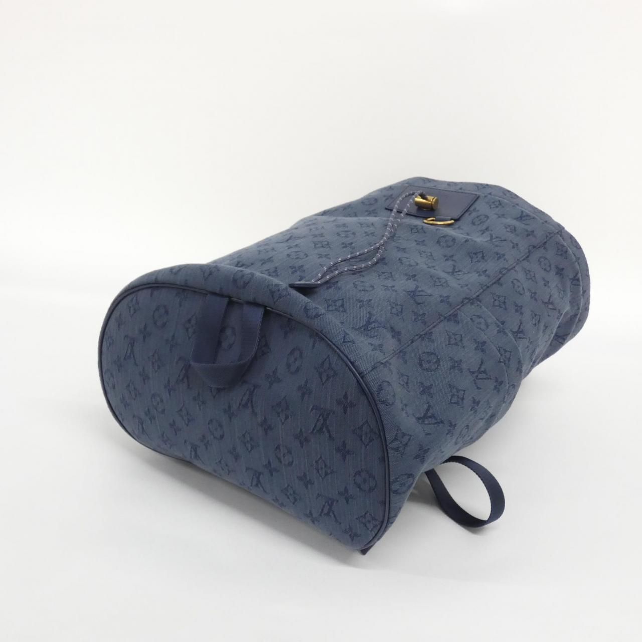Louis Vuitton Monogram Denim Chalk Backpack — view 3
