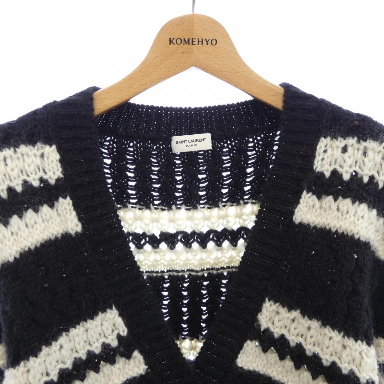Saint Laurent Long Cardigan — view 5