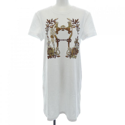 Hermes Cartouche Della Cavalleria Cut Dress