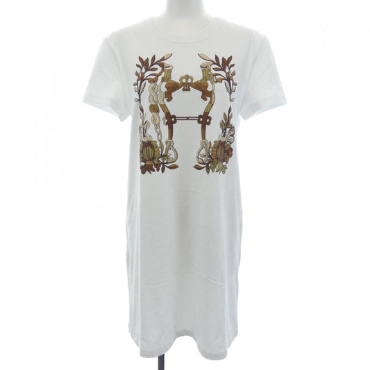 Hermes Cartouche Della Cavalleria Cut Dress