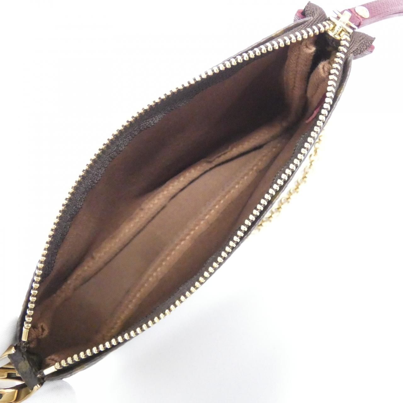 Louis Vuitton Monogram Mini Pochette Pouch — view 5