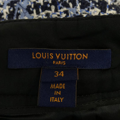 Louis Vuitton Leather Accent Monogram Skirt — view 5