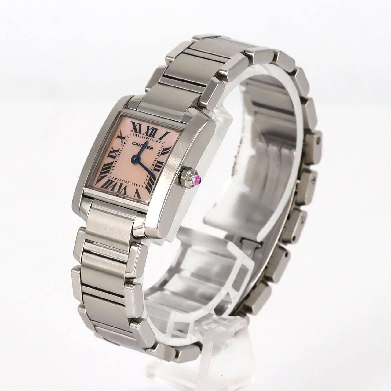 Cartier Tank Francaise SM SS Quartz Watch — view 2