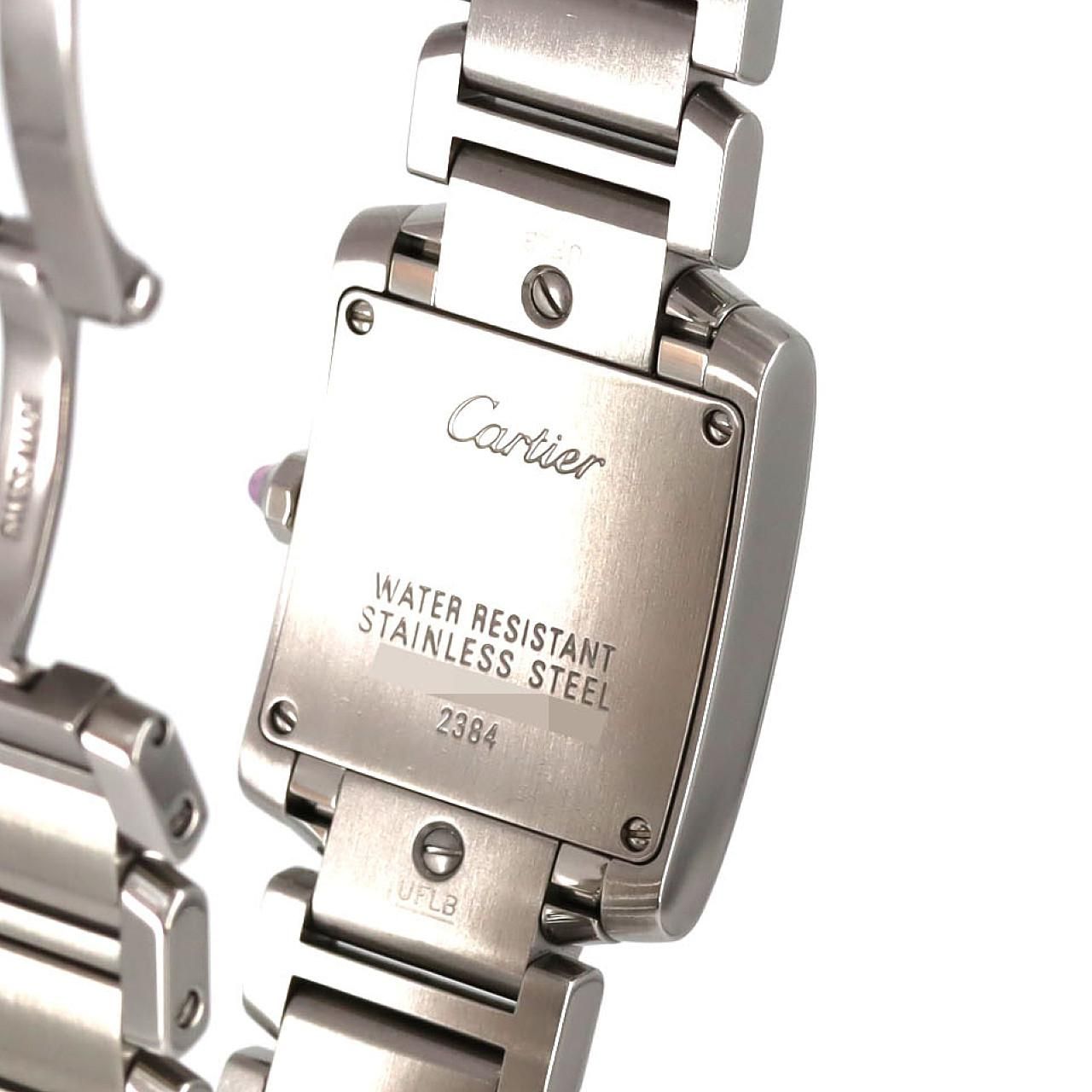 Cartier Tank Francaise SM SS Quartz Watch — view 6
