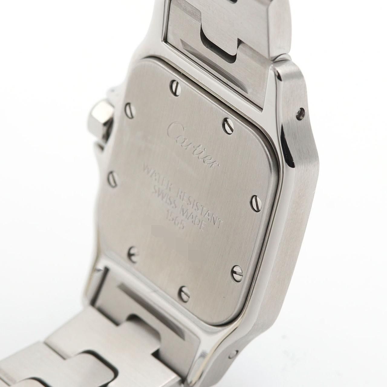 Cartier Santos Galbe SM SS Quartz Watch — view 6