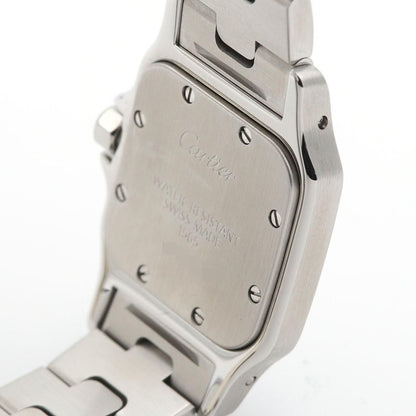 Cartier Santos Galbe SM SS Quartz Watch — view 6