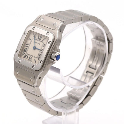 Cartier Santos Galbe SM SS Quartz Watch — view 2