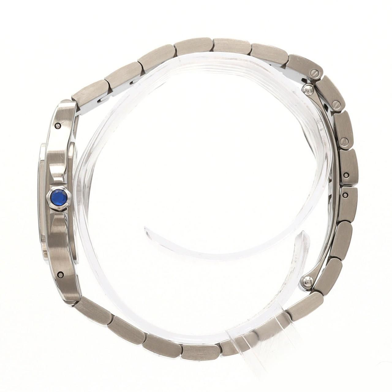 Cartier Santos Galbe SM SS Quartz Watch — view 3