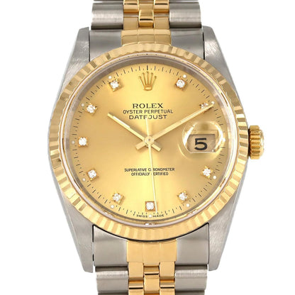 Rolex Datejust Automatic Winding Number Watch